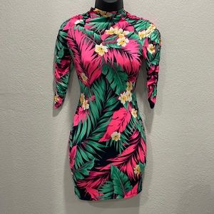 Hawaiian midi Dress